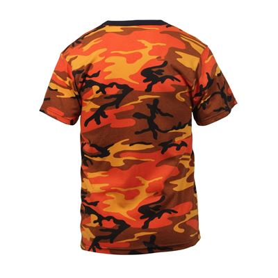 Triko ORANGE CAMO