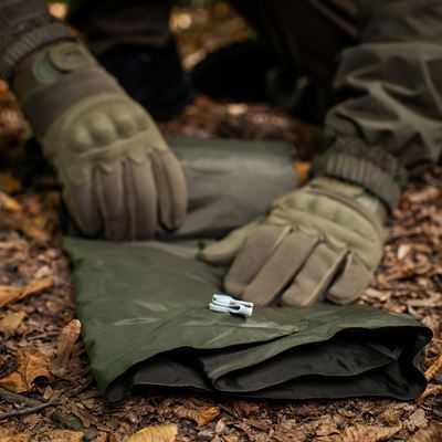 Karimatka nafukovací Sleeping Pad 195x60x5 cm ZELENÁ M-TAC 60018001 10