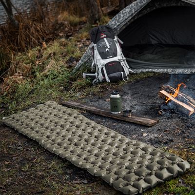Karimatka nafukovací Sleeping Pad 195x60x5 cm ZELENÁ M-TAC 60018001 7