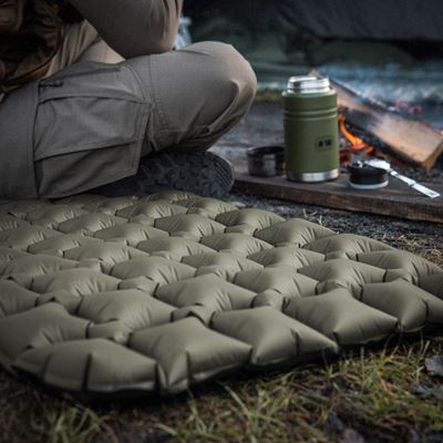 Karimatka nafukovací Sleeping Pad 195x60x5 cm ZELENÁ M-TAC 60018001 6