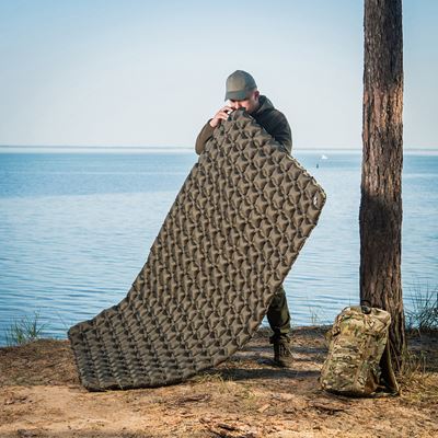 Karimatka nafukovací dvojitá Sleeping Pad 195x120x5 ZELENÁ M-TAC 60019001 8