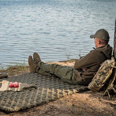 Karimatka nafukovací dvojitá Sleeping Pad 195x120x5 ZELENÁ M-TAC 60019001 7