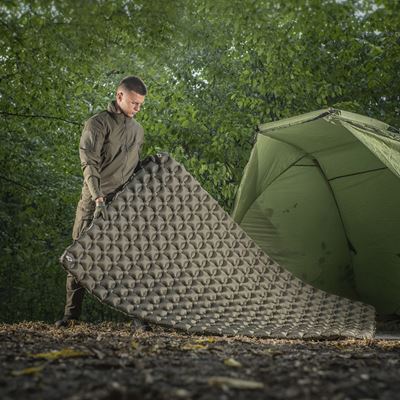 Karimatka nafukovací dvojitá Sleeping Pad 195x120x5 ZELENÁ M-TAC 60019001 6