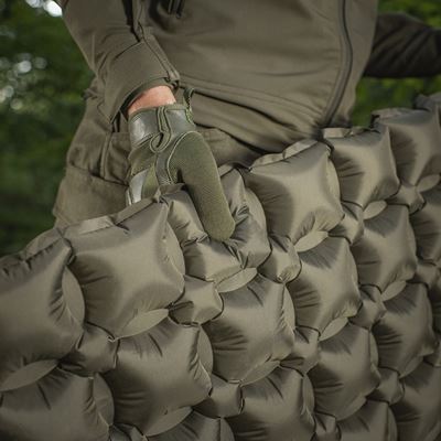 Karimatka nafukovací dvojitá Sleeping Pad 195x120x5 ZELENÁ M-TAC 60019001 5