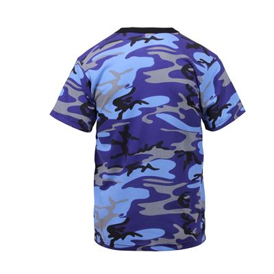 Triko ELECTRIC BLUE CAMO