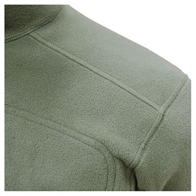 Mikina CONDOR 1/4 ZIP FLEECE ZELENÁ