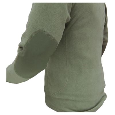 Mikina CONDOR 1/4 ZIP FLEECE ZELENÁ