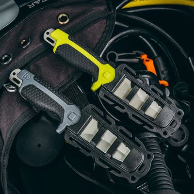 Nůž TANU™ s B.C.D. adaptérem ZELENÝ GEAR AID® 62075 4