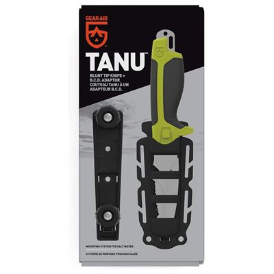 Nůž TANU™ s B.C.D. adaptérem ZELENÝ GEAR AID® 62075 6