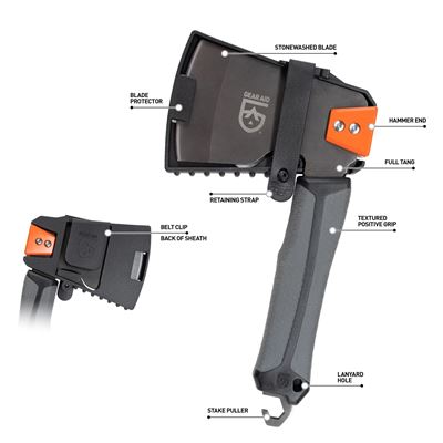 Sekerka víceúčelová sekerka Camp BALTA™ GEAR AID® 63040 10