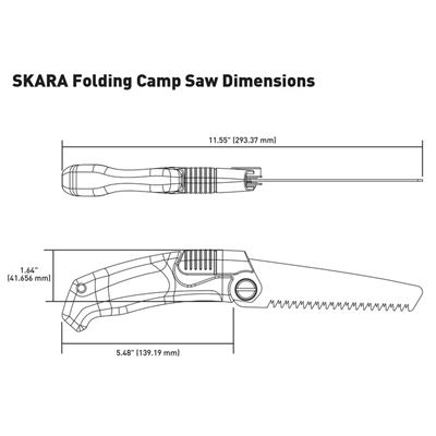 Pilka skládací Camp SKARA™ GEAR AID® 63050 10