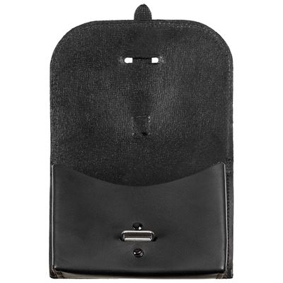 Pouzdro ITALSKÉ kožené opaskové ČERNÉ Armáda Italská 630895A 3