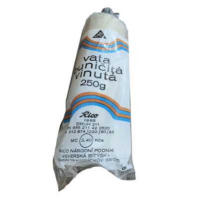Vata buničitá vinutá 250g RICO 1985