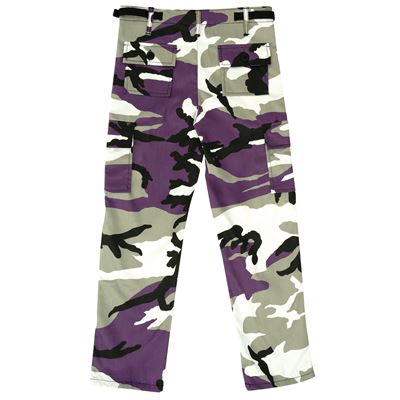 Kalhoty dětské BDU VIOLET CAMO