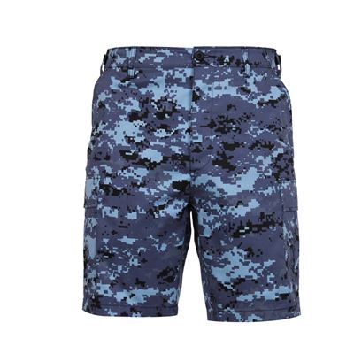 Kraťasy BDU SKY BLUE CAMO DIGITAL