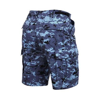 Kraťasy BDU SKY BLUE CAMO DIGITAL