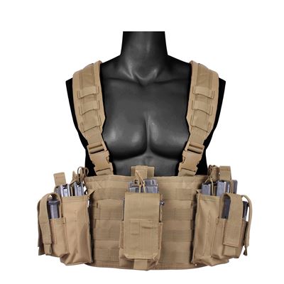 Vesta taktická OPERATORS CHEST RIG COYOTE BROWN