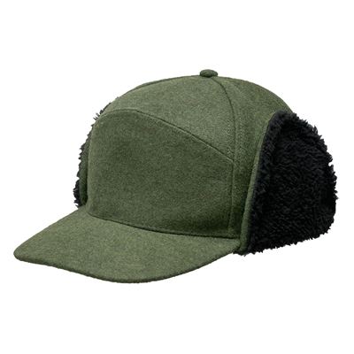 Čepice zimní Lumberjack ZELENÁ