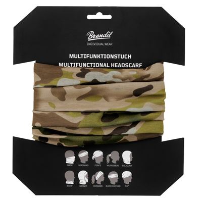 Šátek multifunkční TACTICAL CAMO