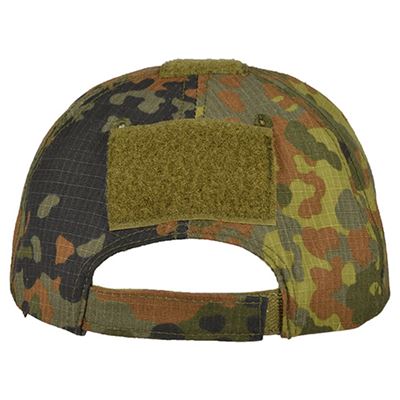 Čepice OPERATOR rip-stop s velcro panely FLECKTARN