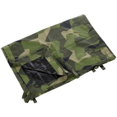Plachta Basha/Tarp 280x190cm rip-stop ŠVÉDSKÉ MASKOVÁNÍ M90