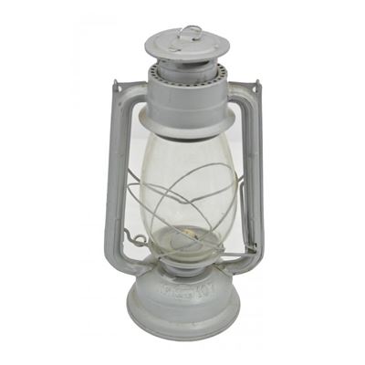 Lampa petrolejová METALOGLOBUS Nr.107 STŘÍBRNÁ