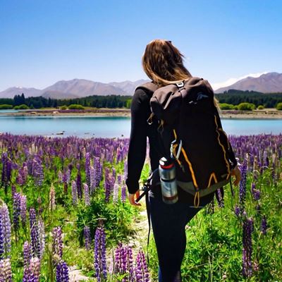 Láhev filtrační ECO ACTIVE 75cl ČERVENÁ
