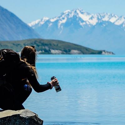 Láhev filtrační ECO ACTIVE 75cl ČERVENÁ