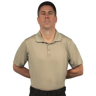 Polokošile TACTICAL PERFORMANCE krátký rukáv SILVER TAN