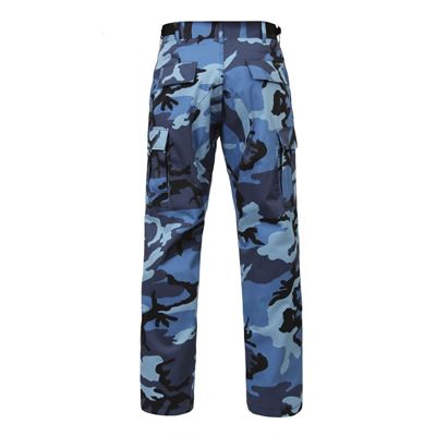 Kalhoty BDU SKY BLUE CAMO