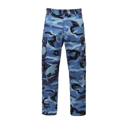 Kalhoty BDU SKY BLUE CAMO