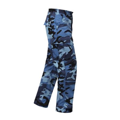 Kalhoty BDU SKY BLUE CAMO