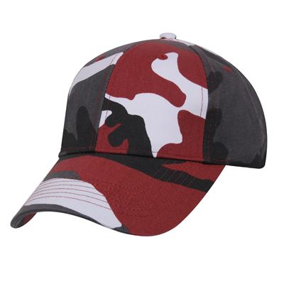 Čepice baseball Supreme Low RED CAMO