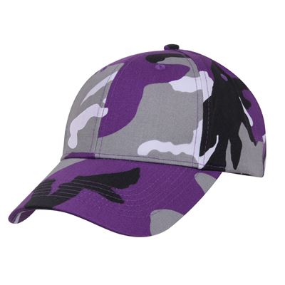 Čepice baseball Supreme Low VIOLET CAMO