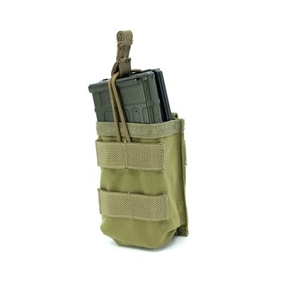 Sumka MOLLE na 2 zásobníky M4/AR-15 KHAKI použitá