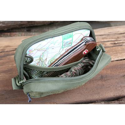 Pouzdro COMPACT MOLLE ZELENÉ