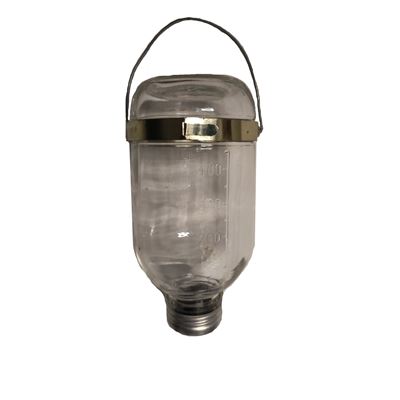 Láhev insfúzní skleněná 500 ml se zátkou a držákem