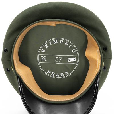 Čepice / Brigadýrka AČR vz.97 DŮSTOJNÍK zlatý odznak ZELENÁ Armáda ČR 816097-DZ 2
