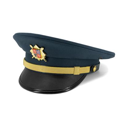 Čepice / Brigadýrka pro ČS a hudbu se zlatým odznakem MODRÁ
