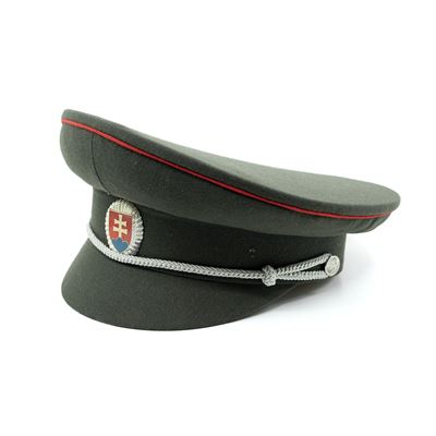 Brigadýrka SK stříbrný odznak, červená linka ZELENÁ