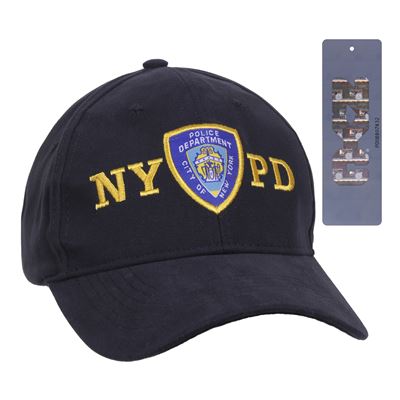 Čepice LICENSED NYPD SHIELD baseball MODRÁ