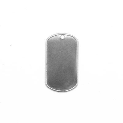 Známka identifikační DOG TAG US NEREZ STŘÍBRNÁ