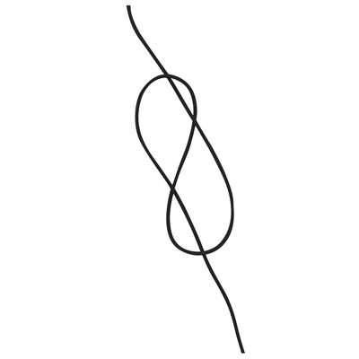Šňůra MICRO CORD nylon 95LB na cívce ø 1,5 mm / 30 m ČERNÁ