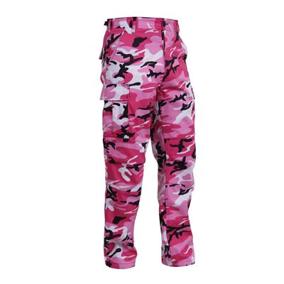 Kalhoty BDU PINK CAMO