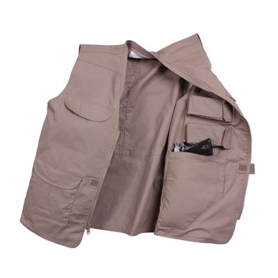 Vesta CONCEALED CARRY lehká KHAKI