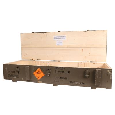 Bedna dřevěná od raket 122-E použitá Armáda ČR 8702711 3