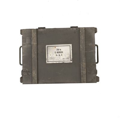 Bedna dřevěná od rozbušek CV-ŽE-B použitá