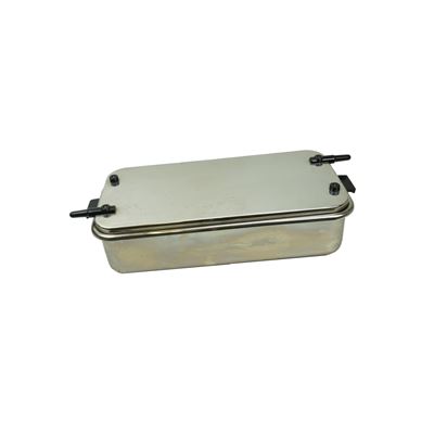 Sterilizátor nástrojů s umělým úchytem nerezový 22 x 12 x 4,5 cm