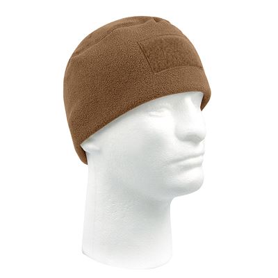 Čepice TACTICAL POLAR FLEECE COYOTE BROWN