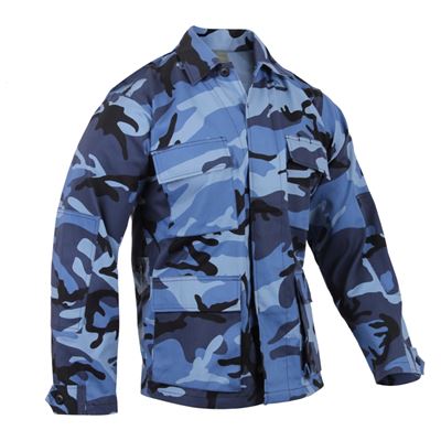 Blůza US typ BDU SKY BLUE CAMO